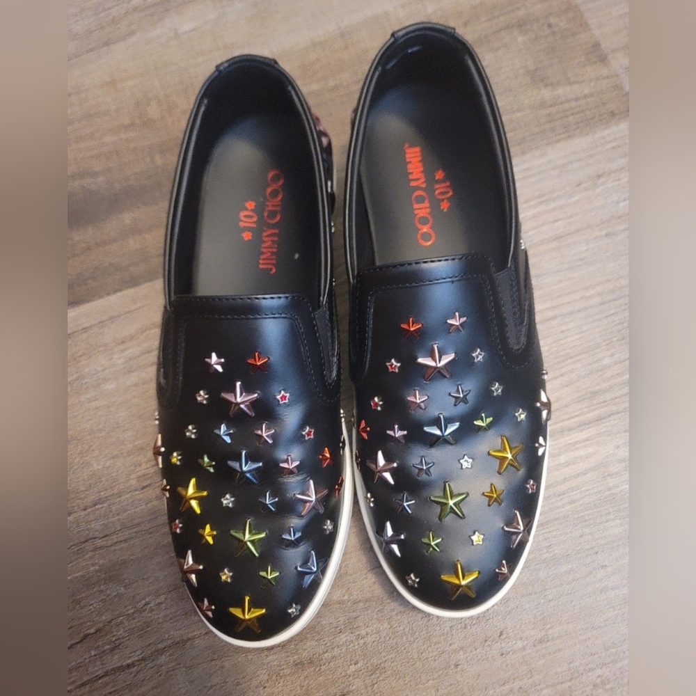 Jimmy choos slip ons